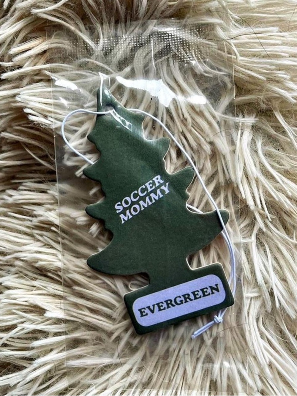 Soccer Mommy Evergreen Promo Air Freshener / BNWT